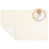 Wholesale - 20"x30" BRIGHT WHITE SOLID BATHROOM RUG, UPC: 850022045516